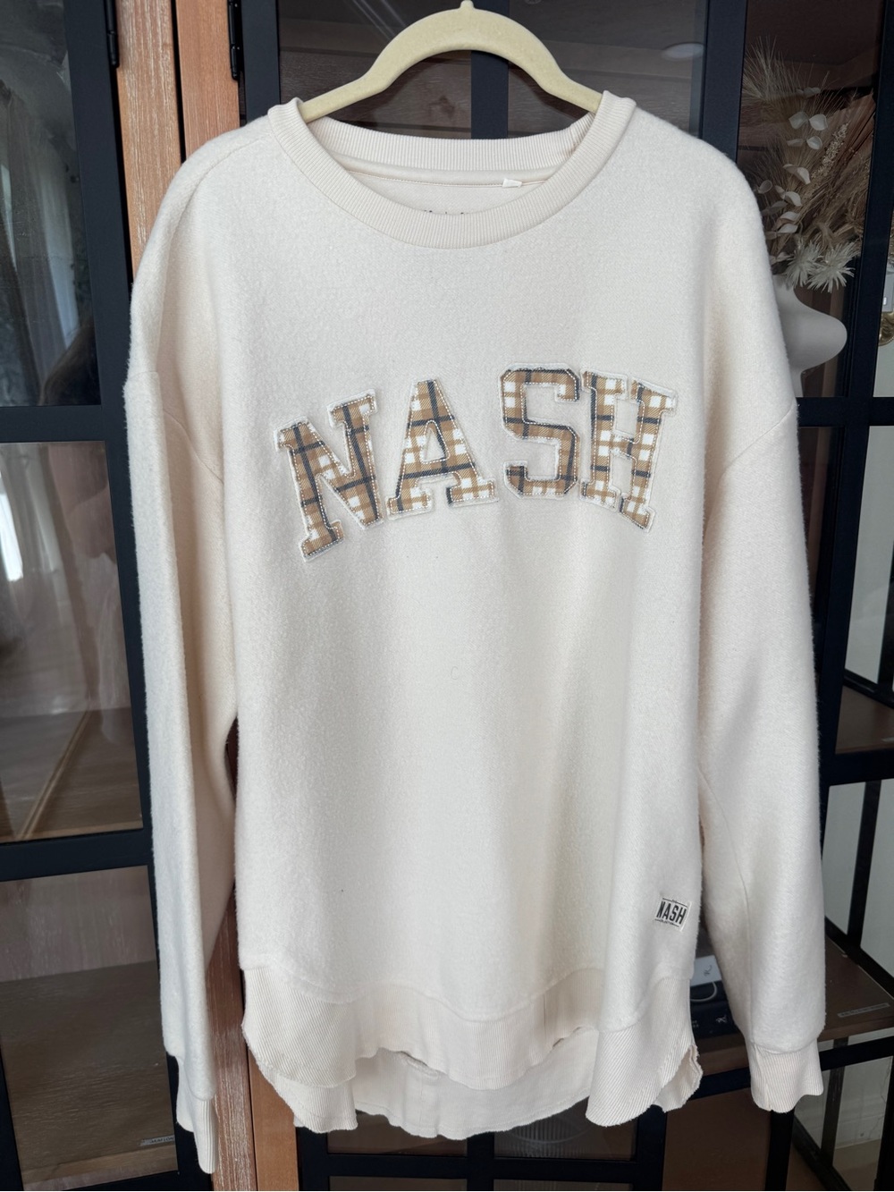 Nash sweatshirt crewneck fleece pullover